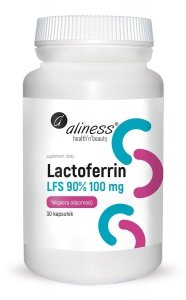 MEDICALINE Aliness Lactoferrin LFS 95% 100mg x 30kaps