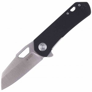 Nóż Kubey Knife Black G10, Satin D2 (KU332A)