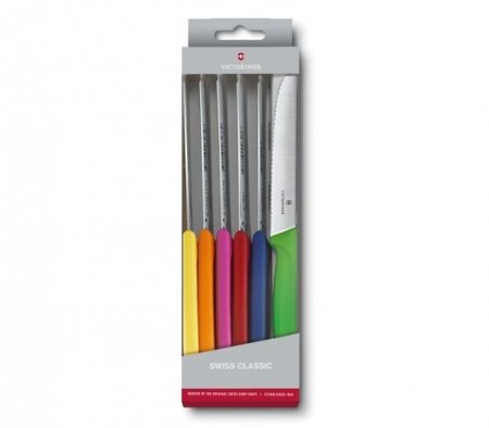 Zestaw kolorowych noży do pomidorów Victorinox  6.7839.6G