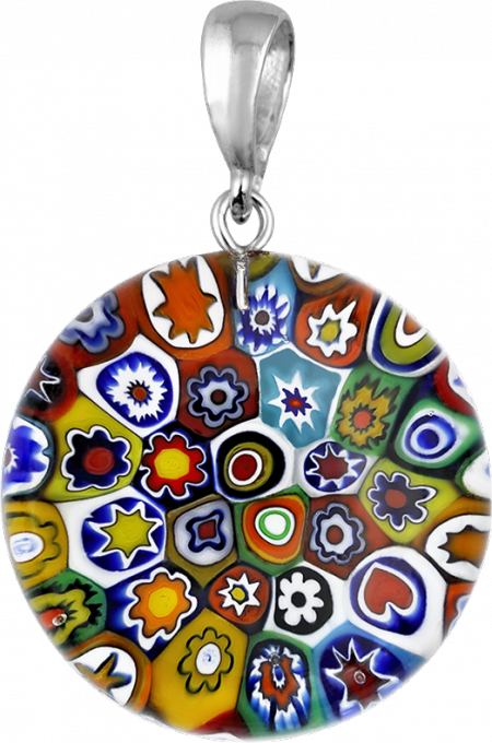 Wisior Koło MURANO GLASS MI223