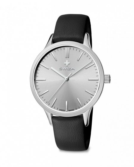 Zegarek damski SWIZA STELLA, SST, grey black WAT.0631.1003