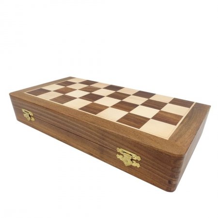 Klasyczne drewniane szachy - 40x40cm – G114