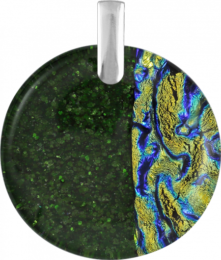 Wisior Koło MURANO GLASS KA907