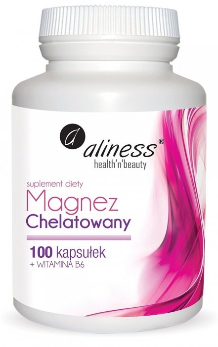 Magnez Chelatowany + Wit B6 Aliness 