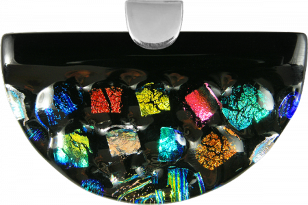 Wisior Półkole MURANO GLASS P711