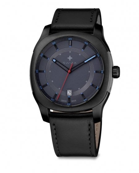 Zegarek SWIZA Nowus Gent SST grey-black-black WAT.0541.1202