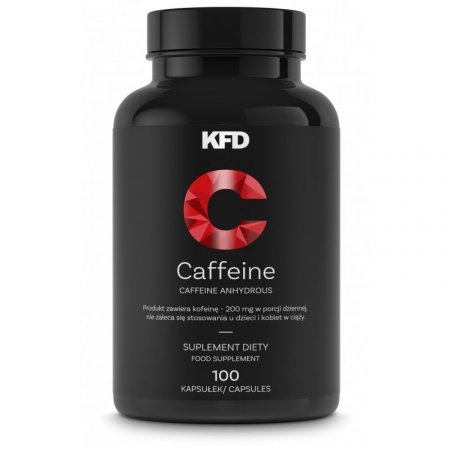 KFD Caffeine 100 kaps. (Kofeina bezwodna)