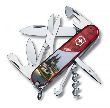 Scyzoryk Victorinox Climber Koln 1.3703.TE10 + Grawer GRATIS