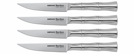 Samura Bamboo zestaw 4 noży do steków