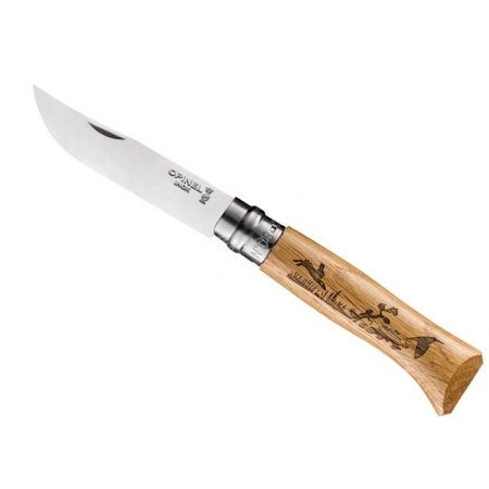 Nóż Składany Opinel No 08 Inox Animalia Hare 002333