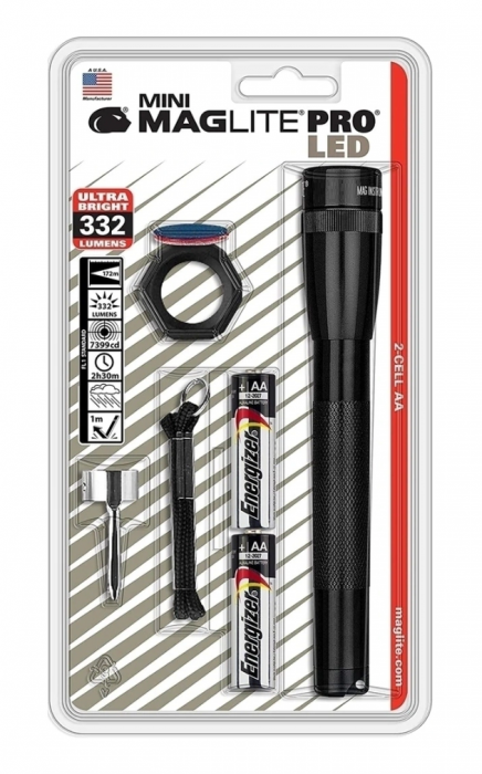 Latarka Maglite Mini PRO LED AA Czarna SP2P01C