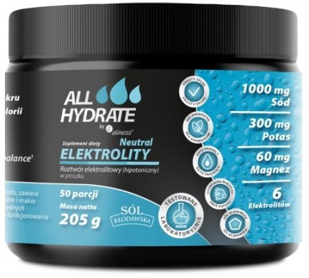 MEDICALINE Aliness AllHydrate Elektrolity Neutral 205g