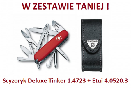 Scyzoryk Victorinox Deluxe Tinker w zestawie z etui