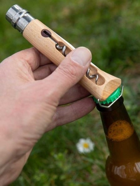 Nóż Składany Opinel No 10 z  otwieraczem