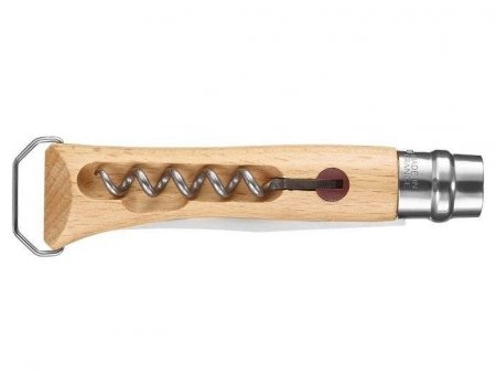 Nóż Składany Opinel No 10 Inox z korkociągiem i otwieraczem