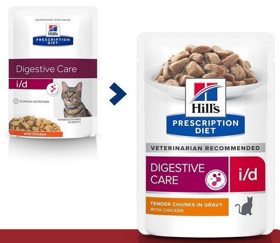Hill&#039;s Prescription Diet i/d Feline Kurczak saszetka 85g