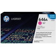 Toner HP 646A do Color LaserJet CM4540 | 12 500str. | magenta