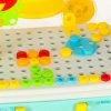 Wkrętarka wiertarka śrubki klocki konstrukcyjne 258 elementów