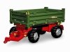 Rolly Toys rollyTrailer Przyczepa Rolly Multi dwuosiowa zielona