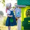 FEBER Domek ogrodowy Eco Karmnik Segregacja Odpadów Imitacja Panelu Słonecznego