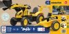 FALK Traktor KOMATSU na Pedały Koparka Łyżka Przyczepka od 2 lat