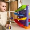 WOOPIE Tor Kulkowy Kulodrom 3w1 Wbijak z Młoteczkiem Zjeżdżalnia dla Samochodzików