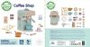 WOOPIE GREEN Drewniany Ekspres do Kawy 25 el Cukiernia Barista