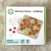 WOOPIE GREEN Memory Drewniana Gra Pamięciowa Edukacyjna Układanka Biedronka