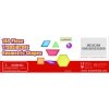MASTERKIDZ Zestaw Klocki Montessori Tangram Mozaika 140 el.