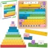 Tooky Toy Drewniana Tablica Matematyczna Nauka Liczenia Liczydło