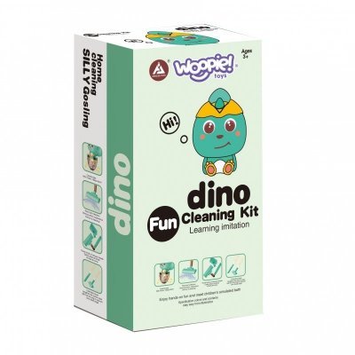 WOOPIE Interaktywny Odkurzacz Dino 3w1 Funkcja Ssania Światło Dźwięk