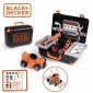 SMOBY Black & Decker Walizka z Narzędziami + Samochód w Częściach 