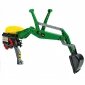 John Deere RollyBackhoe - Koparka Rolly Toys doczepiana łyżka 