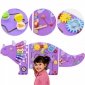 VIGA Drewniana Tablica Sensoryczna-Manipula<br />cyjna EDU Triceratops 