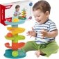 WOOPIE BABY Kulodrom Tor Kulkowy Zestaw Spirala + 3 Kulki 