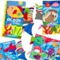 WOOPIE BABY Książeczka z Ogonkami Zwierząt Morskich Materiałowa Szeleszcząca 