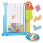 WOOPIE Gra Edukacyjna Tetris Kolorowe Klocki 