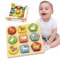 VIGA Puzzle Edukacyjne Drewniane Zwierzęta 