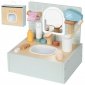 TOOKY TOY Toilet Bathroom Toaleta Drewniana Łazienka z Akcesoriami 