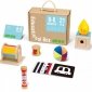 TOOKY TOY Box Pudełko XXL Montessori Edukacyjne 6w1 Sensoryczne 0-6 Mies 