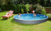 Basen kanadyjski Miami 3,6x1,2m STONE - Zestaw