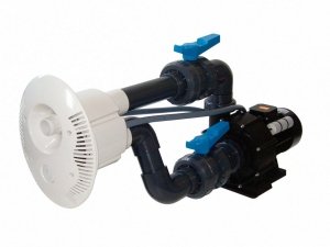 Przeciwprąd V-Jet 84m3/h , 400V, 4 kW z pompą New BCC 550T / 75mm