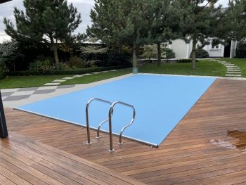 Przykrycie bezpieczne - Model Extra Top - prostokątny - do basenu 9x4 m