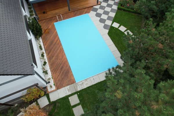 Przykrycie bezpieczne - Model Extra Top - prostokątny - do basenu 10x5 m