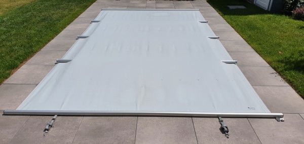 Przykrycie bezpieczne - model standard - owalny - do basenu 5,25 x 3,2 m