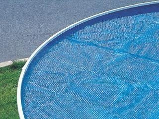 Płachta solarna okrągła 4,5 m niebieska 360 mic