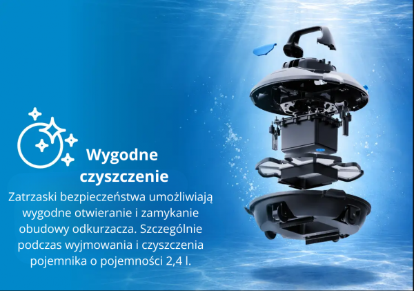 Odkurzacz automatyczny basenowy Marimex SupraVac Trinity z akumulatorem