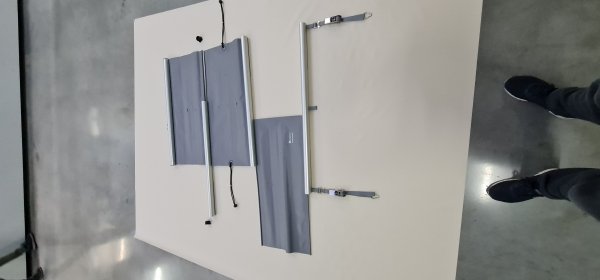 Przykrycie bezpieczne - model Segment - prostokątny - do basenu 10x4m