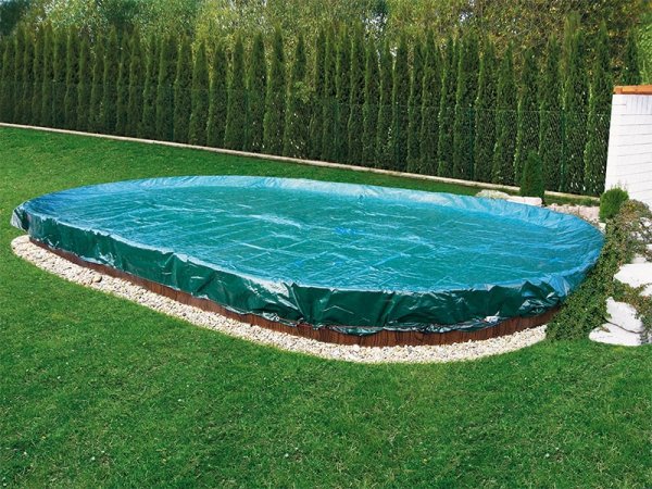 Płachta kryjąca owalna 7,0 x 3,5 m SUPREME