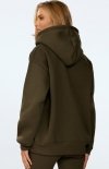 Dkaren Oseye bluza damska khaki tył